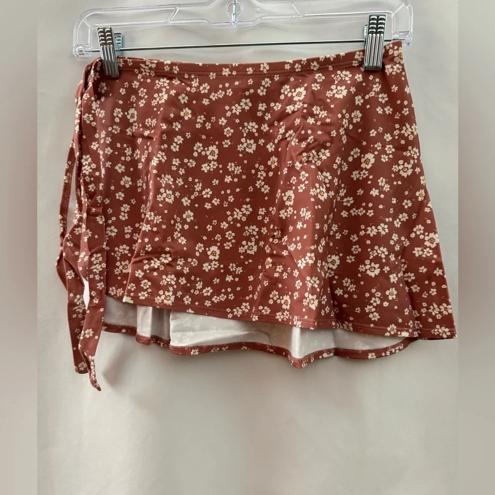 Andie Swim The Sarong Bottom Ditsy Floral Rose XS
